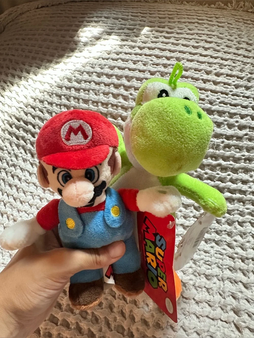 Nintendo Mario & Yoshi Plush Duo - 6 inch NEW
